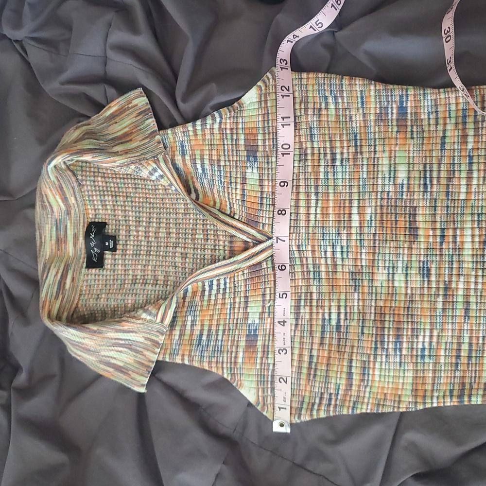 Say What? Multicolor Knit Mini Dress - Picture 5 of 6